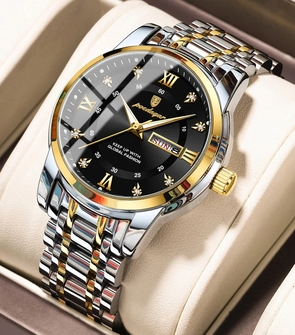 Poedagar 936 New silver gold black