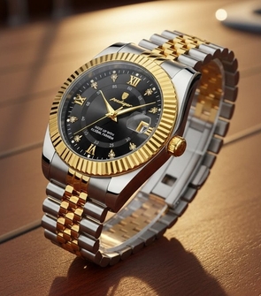 POEDAGAR 910 NEW SILVER GOLD BLACK